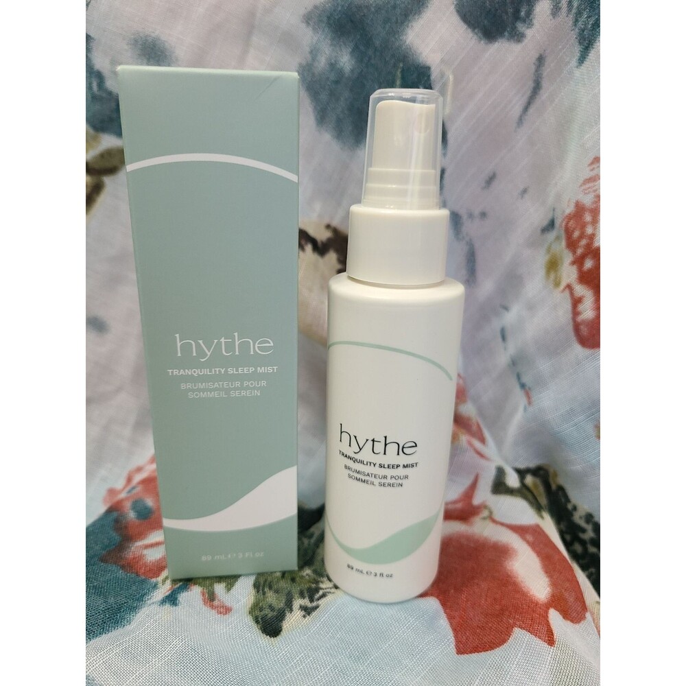 NIB - Hythe Tranquility Sleep Mist Witch Hazel Lavender Oil Rice Water 3oz